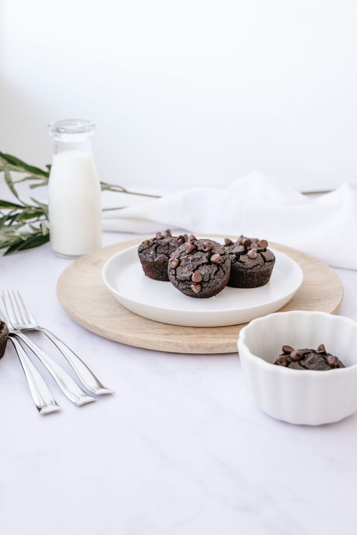 Flourless Chocolate Blender Muffins